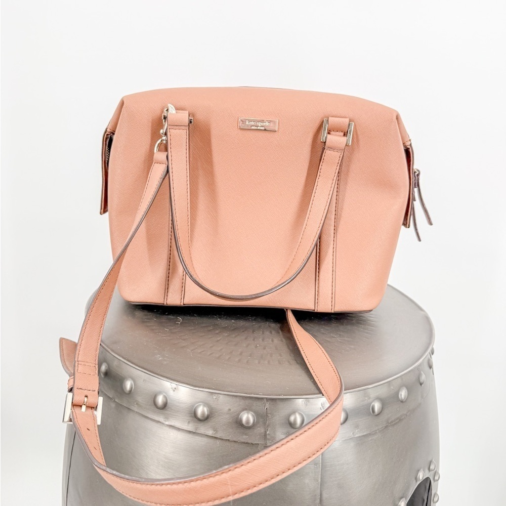 Kate Spade Brown Crossbody Bag with Structured Design